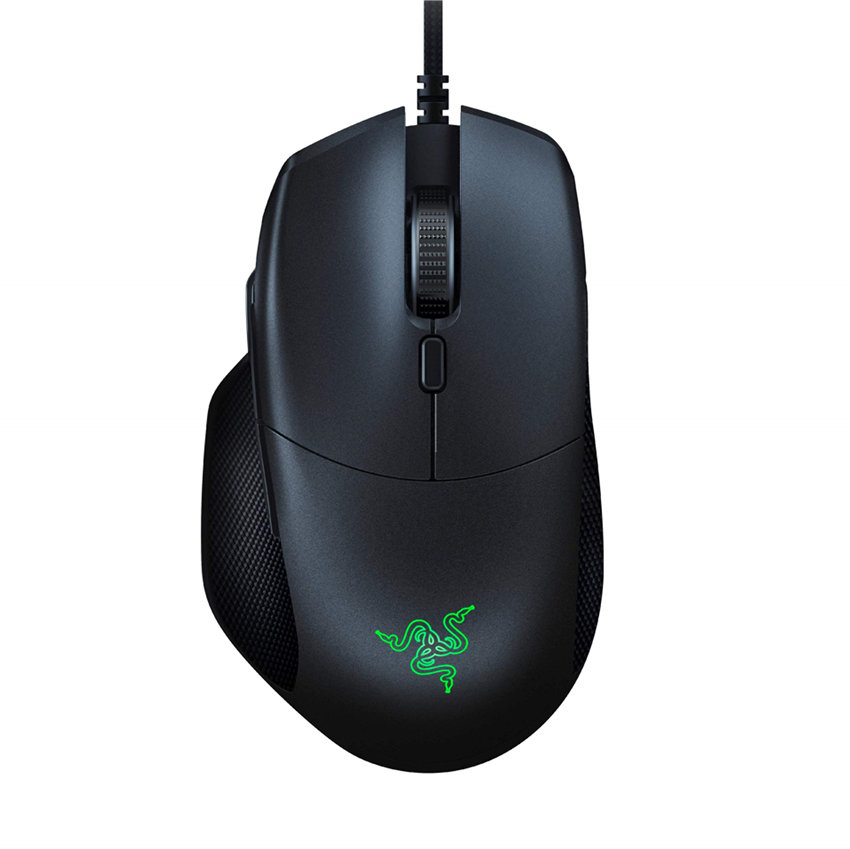 Razer Basilisk Essential Gaming Mouse: 6400 DPI Optical Sensor - Chroma RGB Lighting - 7 Programmable Buttons - Mechanical Switches